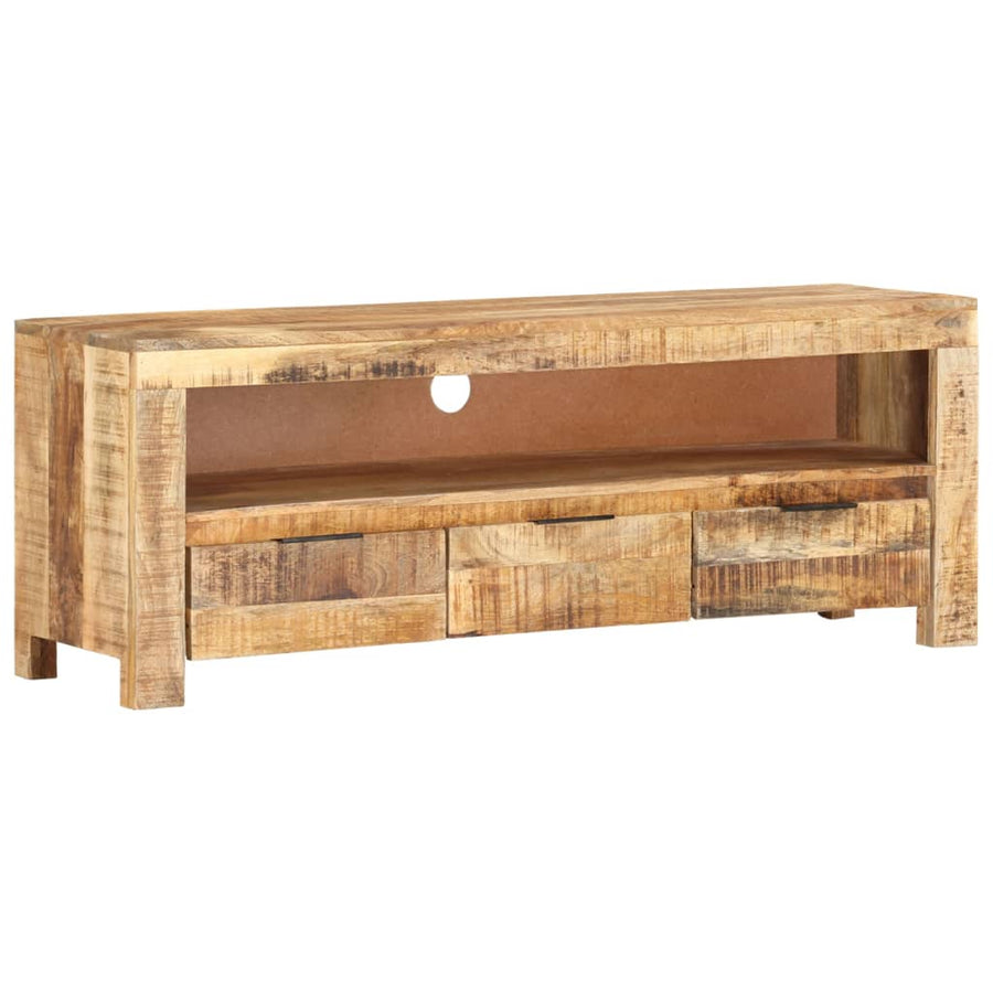 Tv-Meubel 110 x 30 x 40 cm Ruw mangohout