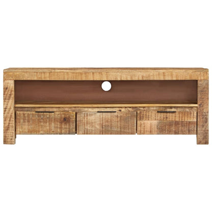 Tv-Meubel 110 x 30 x 40 cm Ruw mangohout
