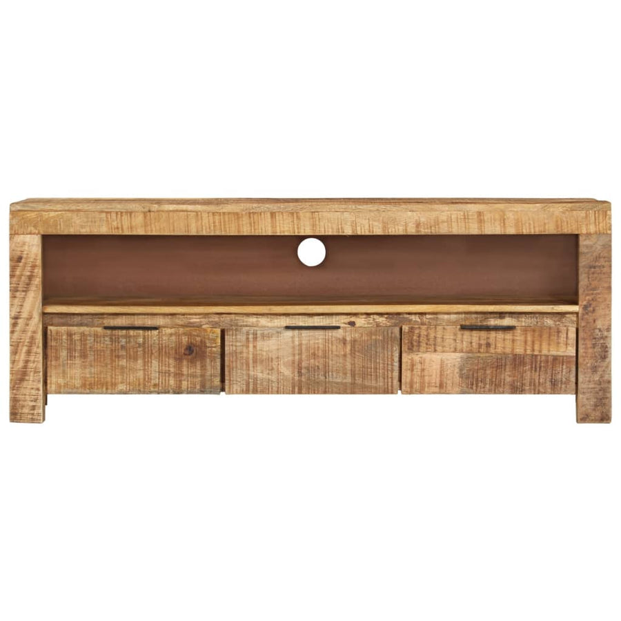 Tv-Meubel 110 x 30 x 40 cm Ruw mangohout