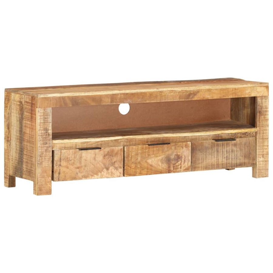 Tv-Meubel 110 x 30 x 40 cm Ruw mangohout