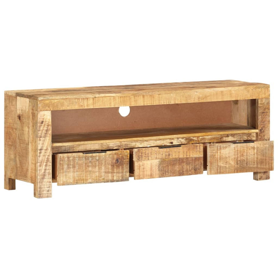 Tv-Meubel 110 x 30 x 40 cm Ruw mangohout