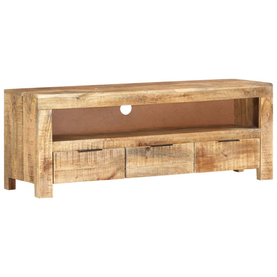 Tv-Meubel 110 x 30 x 40 cm Ruw mangohout