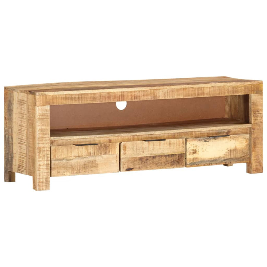 Tv-Meubel 110 x 30 x 40 cm Ruw mangohout
