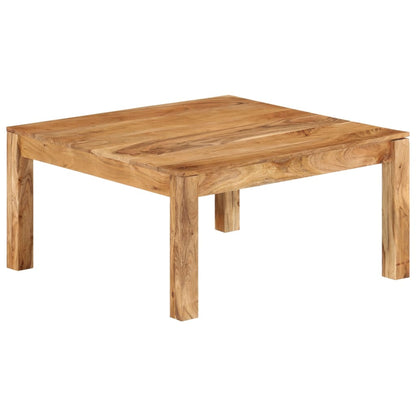 Salontafel 80 x 80 x 40 cm Massief acaciahout