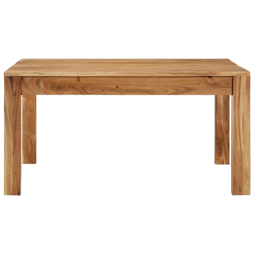 Salontafel 80 x 80 x 40 cm Massief acaciahout