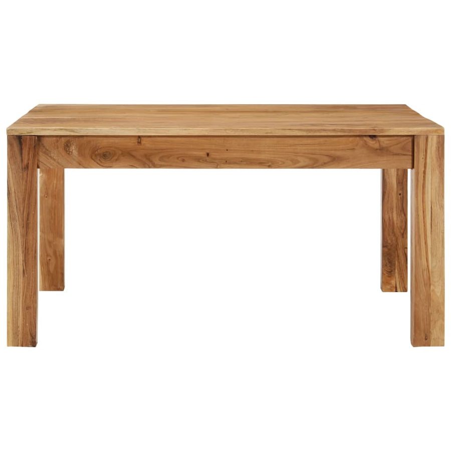 Salontafel 80 x 80 x 40 cm Massief acaciahout
