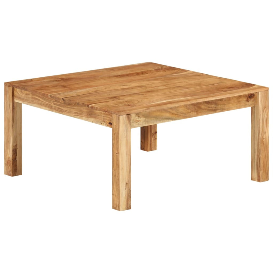 Salontafel 80 x 80 x 40 cm Massief acaciahout