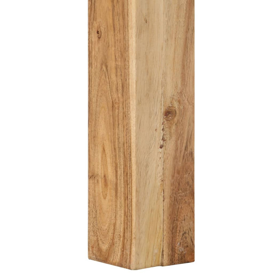 Salontafel 80 x 80 x 40 cm Massief acaciahout