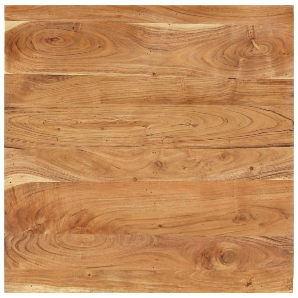 Salontafel 80 x 80 x 40 cm Massief acaciahout