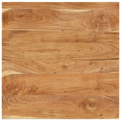 Salontafel 80 x 80 x 40 cm Massief acaciahout
