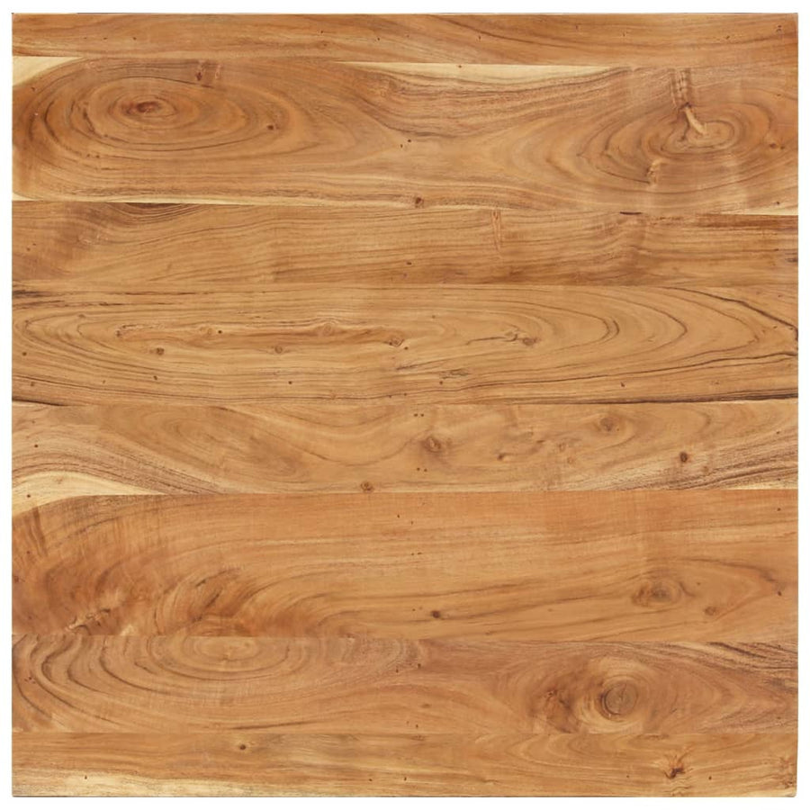 Salontafel 80 x 80 x 40 cm Massief acaciahout