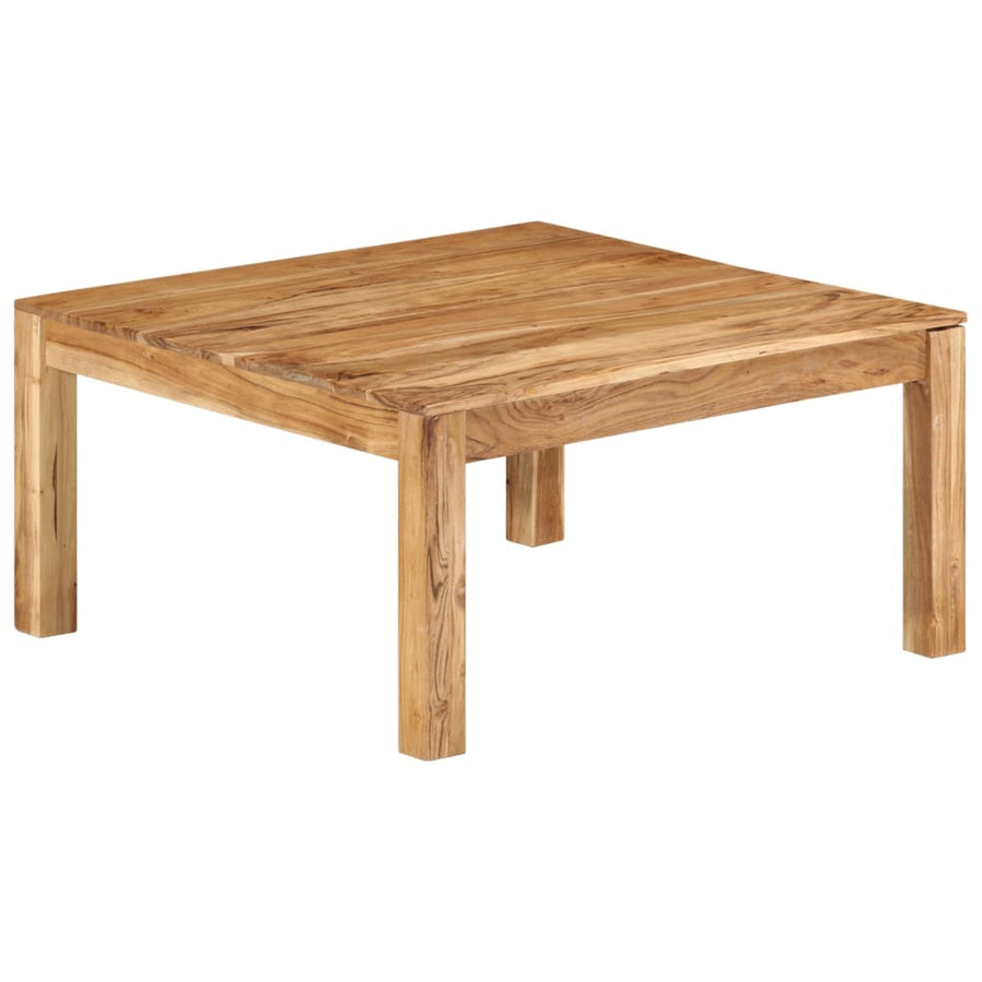 Salontafel 80 x 80 x 40 cm Massief acaciahout