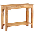 Console table 100x40x76 cm solid acacia wood