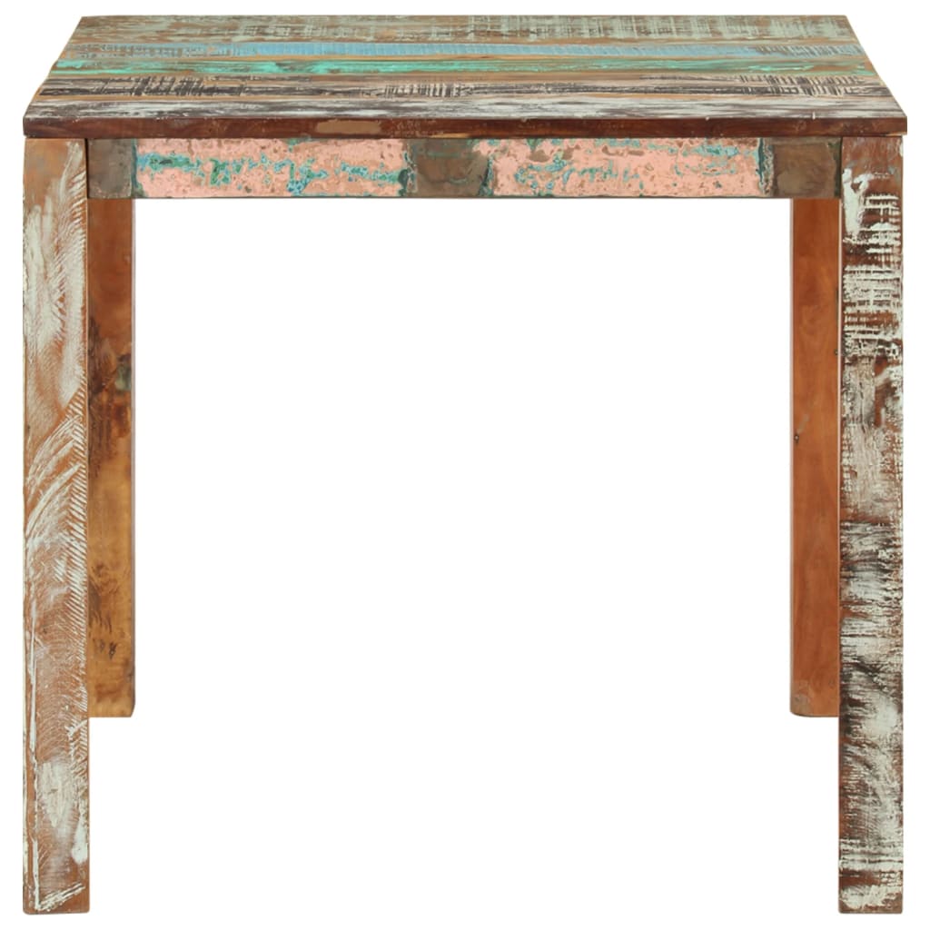Eettafel 82X80X76 Cm Massief Gerecycled Hout 1 82 x 80 x 76 cm