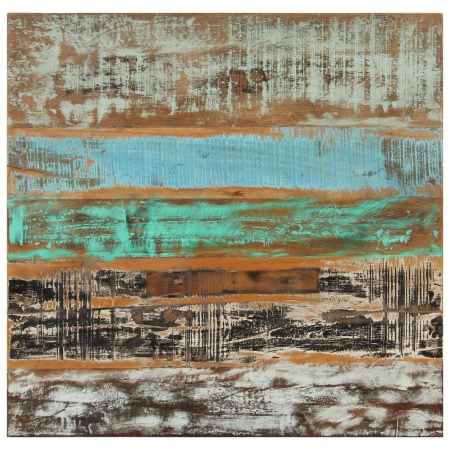 Eettafel 82X80X76 Cm Massief Gerecycled Hout 1 82 x 80 x 76 cm