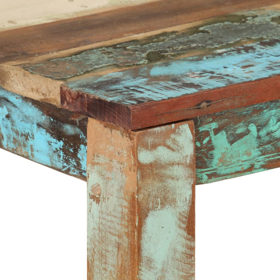 Eettafel 82X80X76 Cm Massief Gerecycled Hout 1 82 x 80 x 76 cm