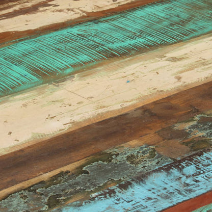 Eettafel 82X80X76 Cm Massief Gerecycled Hout 1 82 x 80 x 76 cm