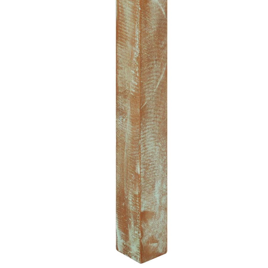 Eettafel 82X80X76 Cm Massief Gerecycled Hout 1 82 x 80 x 76 cm