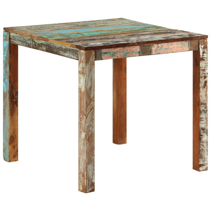 Eettafel 82X80X76 Cm Massief Gerecycled Hout 1 82 x 80 x 76 cm