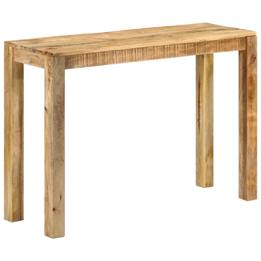 Wandtafel 110X35X76 Cm Ruw Mangohout 110 x 35 x 76 cm