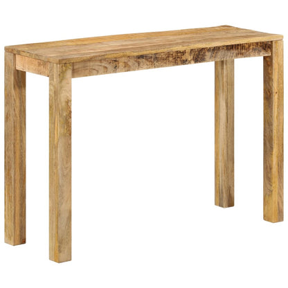 Wandtafel 110X35X76 Cm Ruw Mangohout 110 x 35 x 76 cm