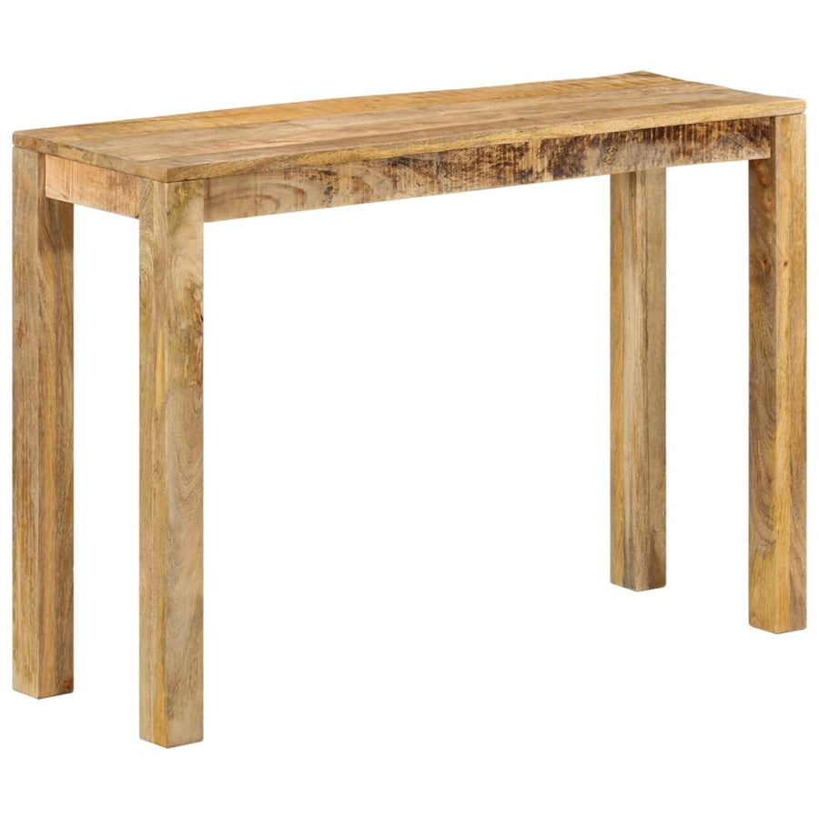 Wandtafel 110X35X76 Cm Ruw Mangohout 110 x 35 x 76 cm