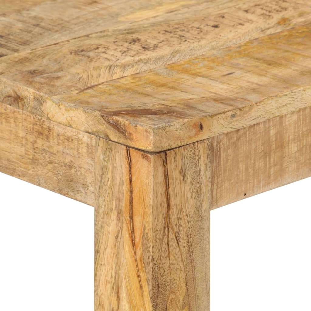 Wandtafel 110X35X76 Cm Ruw Mangohout 110 x 35 x 76 cm
