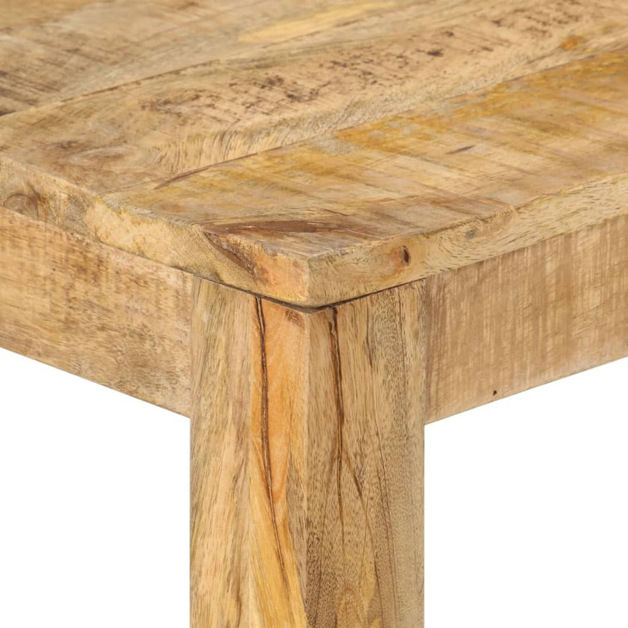 Wandtafel 110X35X76 Cm Ruw Mangohout 110 x 35 x 76 cm