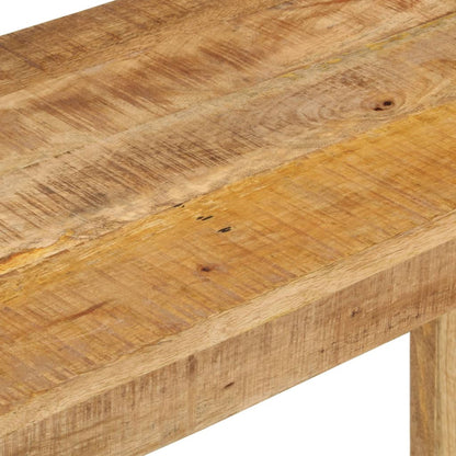 Wandtafel 110X35X76 Cm Ruw Mangohout 110 x 35 x 76 cm