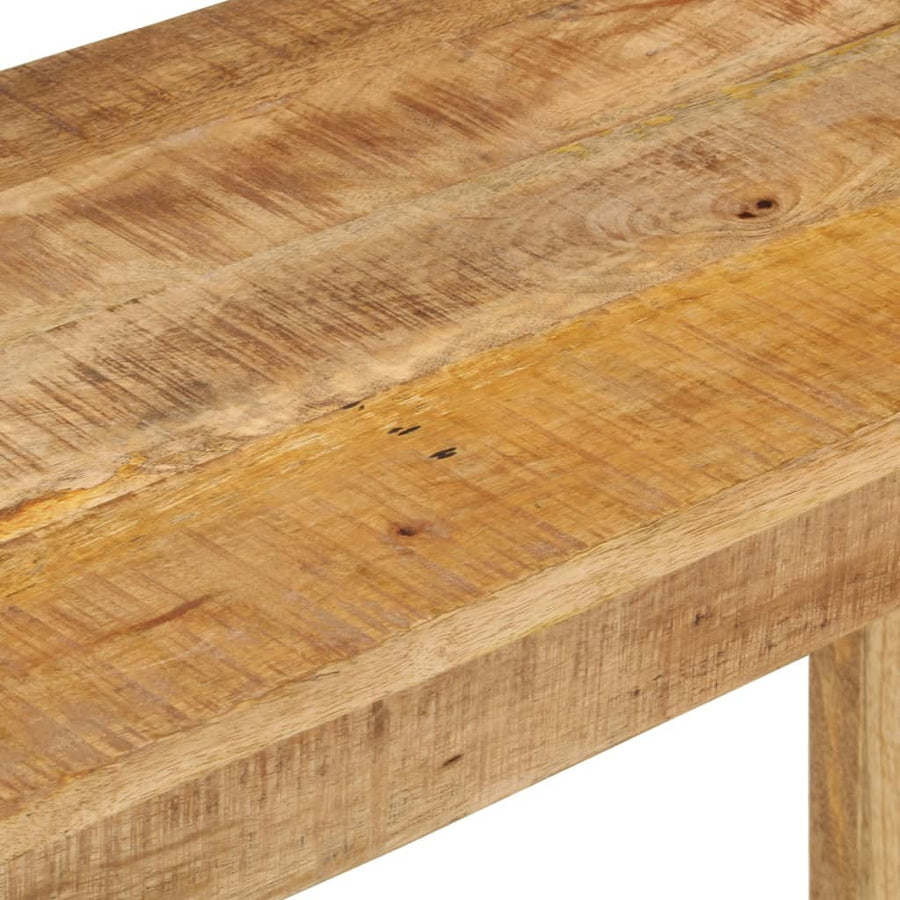 Wandtafel 110X35X76 Cm Ruw Mangohout 110 x 35 x 76 cm
