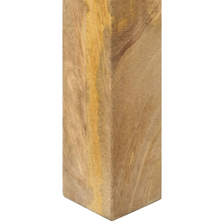 Wandtafel 110X35X76 Cm Ruw Mangohout 110 x 35 x 76 cm