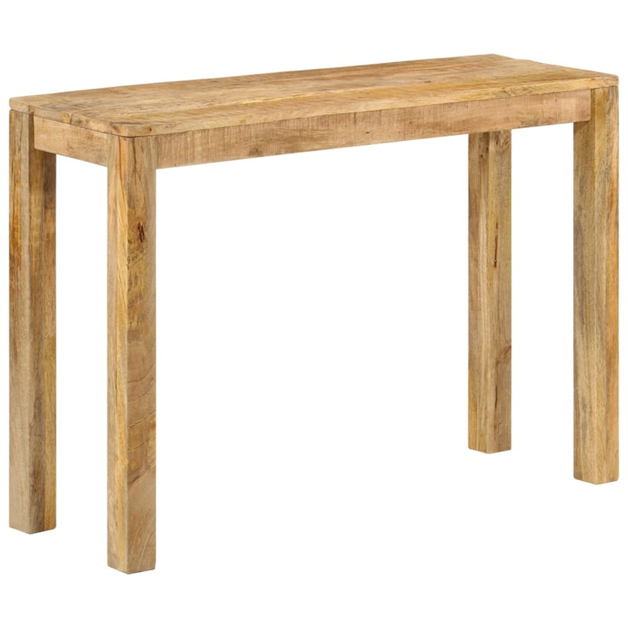 Wandtafel 110X35X76 Cm Ruw Mangohout 110 x 35 x 76 cm