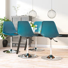 Eetkamerstoelen Draaibaar Pp 4 Turquoise