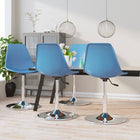 Eetkamerstoelen Draaibaar Pp 4 Blauw