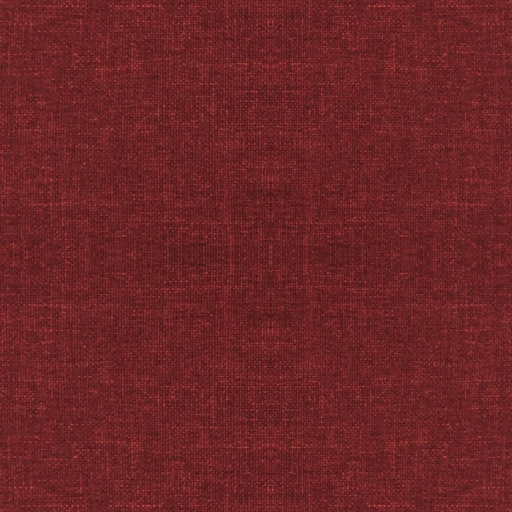Eetkamerstoelen Draaibaar Stof 2 Wijnrood