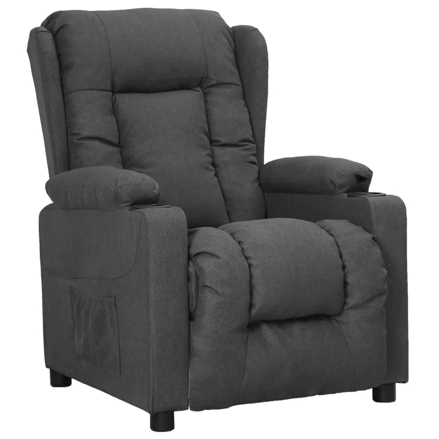 Fauteuil Verstelbaar Stof Donkergrijs
