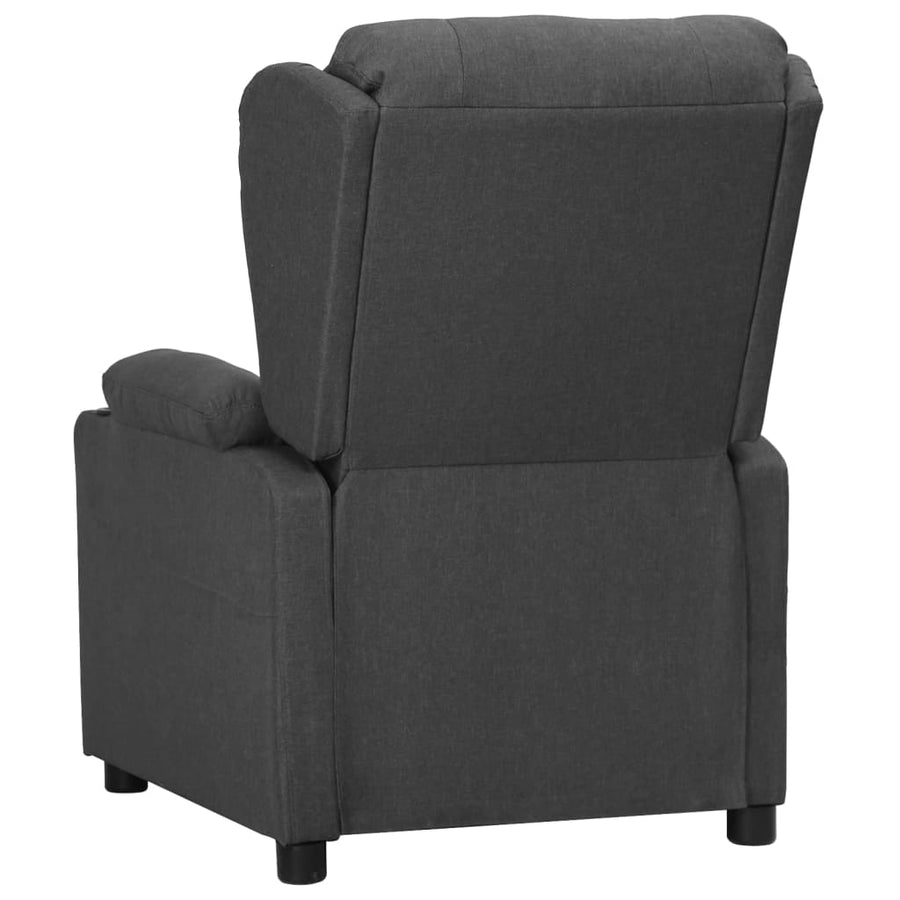 Fauteuil Verstelbaar Stof Donkergrijs