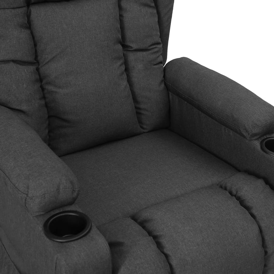 Fauteuil Verstelbaar Stof Donkergrijs