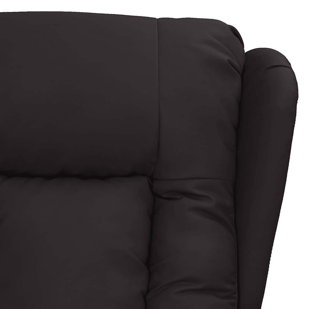 Massagestoel Kunstleer Zwart