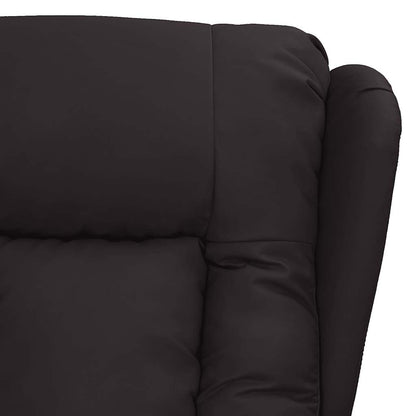 Massagestoel Kunstleer Zwart