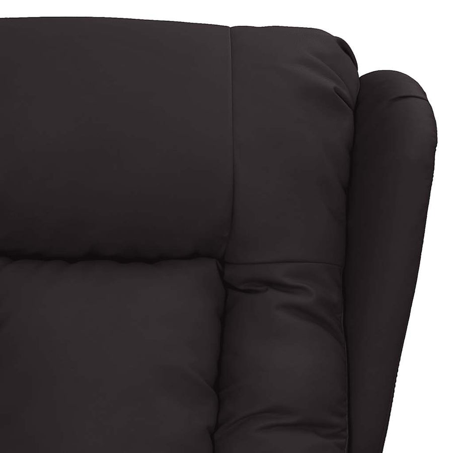 Massagestoel Kunstleer Zwart