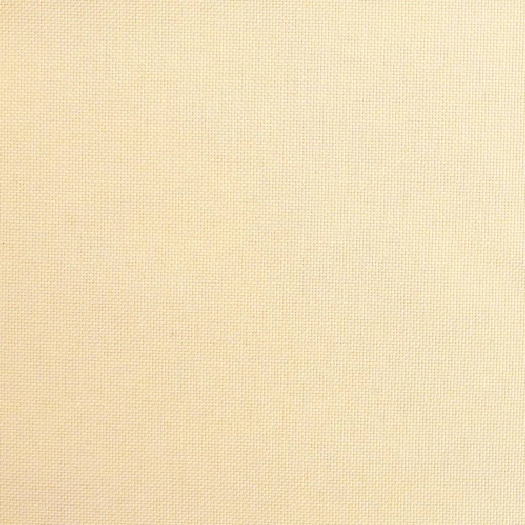 Fauteuil verstelbaar stof crèmekleurig