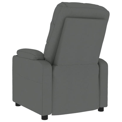 Massagestoel Stof Donkergrijs