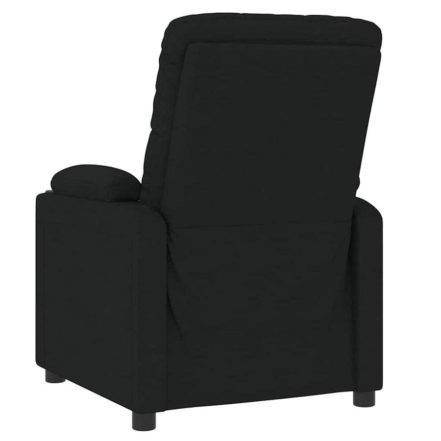 Massagestoel stof zwart