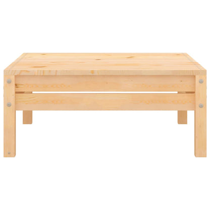 4-Delige Loungeset Massief Grenenhout Bruin