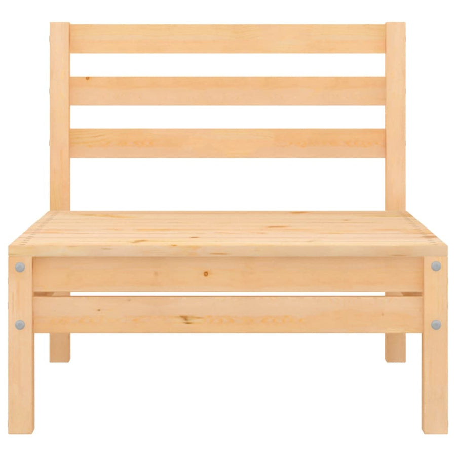 5-delige Loungeset massief grenenhout