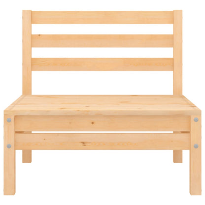 3-Delige Loungeset Massief Grenenhout Bruin