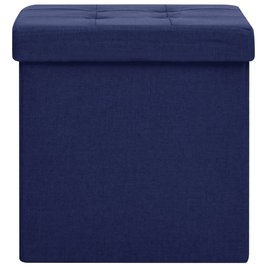 Opbergkruk Inklapbaar Kunstlinnen 1 Blauw