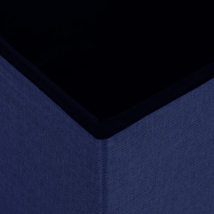 Opbergkruk Inklapbaar Kunstlinnen 1 Blauw