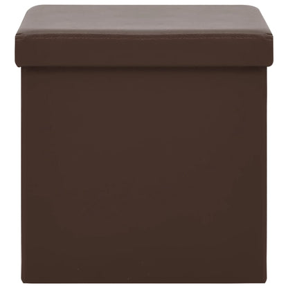Opbergkruk Inklapbaar Pvc 1 Bruin